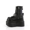DemoniaCult - BEAR150 Platform Boots - Black Product image